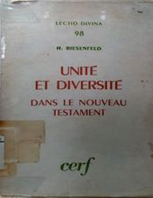 UNITÉ ET DIVERSITÉ DANS LE NOUVEAU TESTAMENT